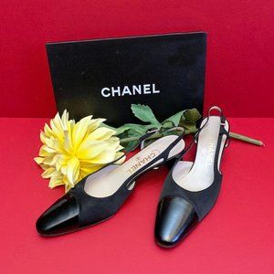 CHANEL * SLING BACKS * SIZE 39 * Made in Italy